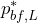 p^*_{bf,L}
