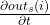 \frac{\partial out_s(i)}{\partial t}