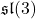 \mathfrak{sl}(3)