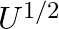 U^{1/2}