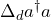 \Delta_d a^\dagger a