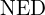 \text{NED}