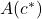 A(c^*)